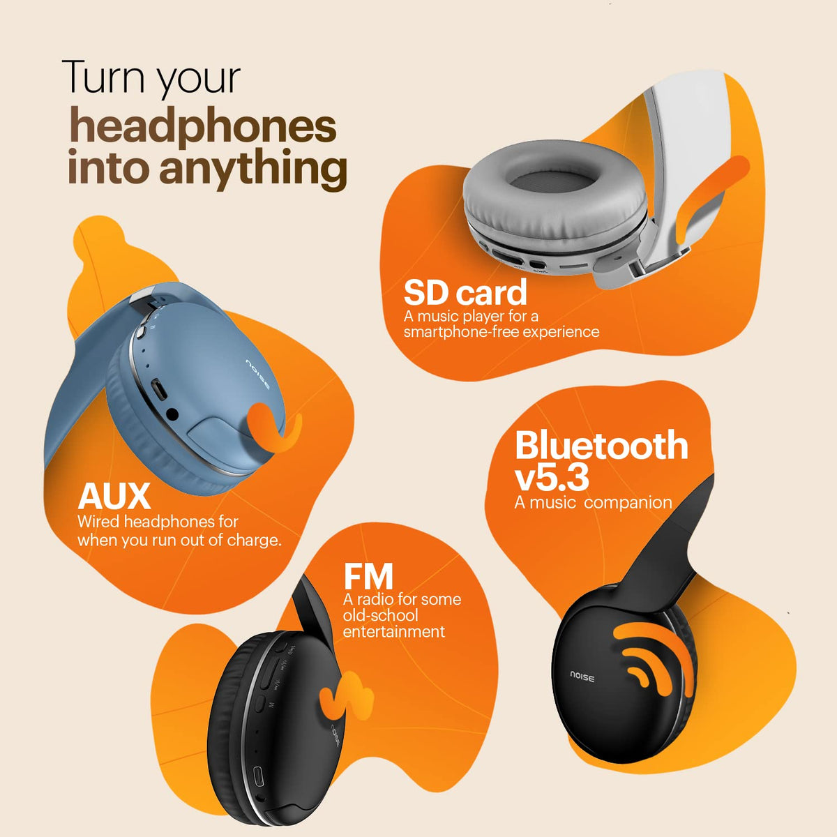 Noise Two Wireless On Ear Headphones